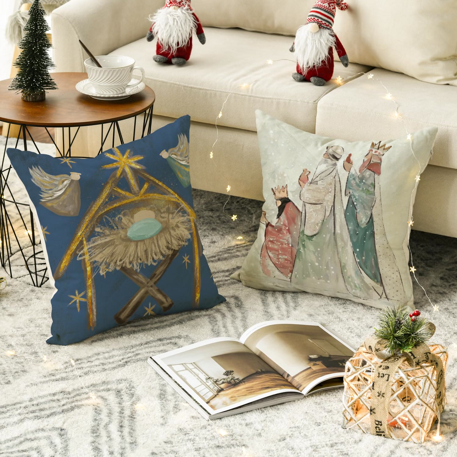 Holy Night Pillow Set